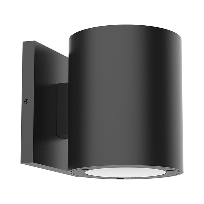Lamar Outdoor LED Wall Light in Up and Down/Small/Black.