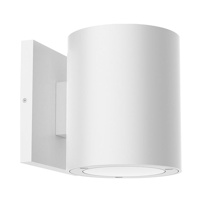 Lamar Outdoor LED Wall Light in Up and Down/Small/White.