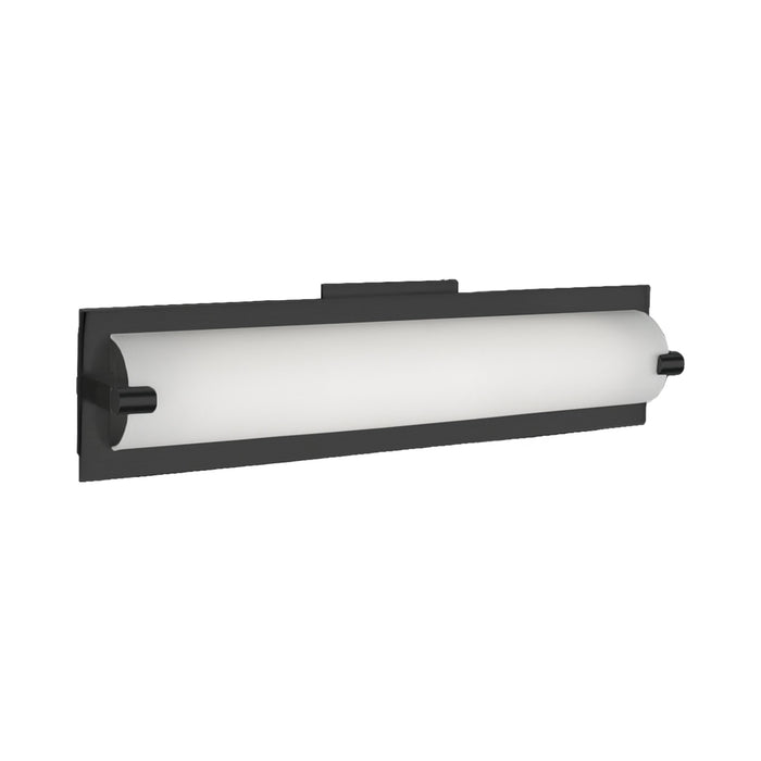 Lighthouse LED Vanity Wall Light in Small/Black.
