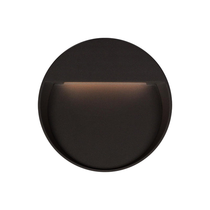 Mesa Outdoor LED Wall Light in Black (Small).