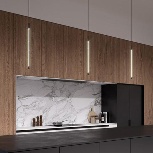 Motif LED Pendant Light in kitchen.