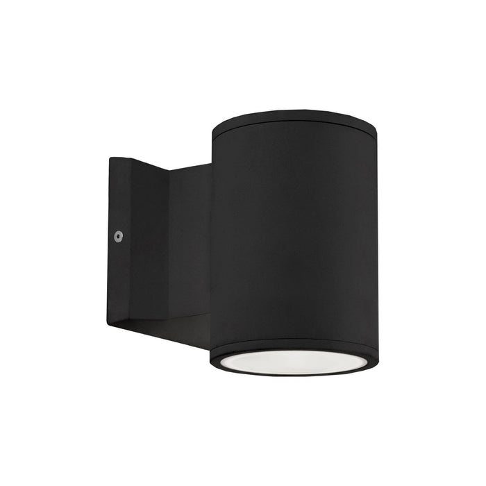 Nordic Outdoor LED Wall Light in Small/Black.