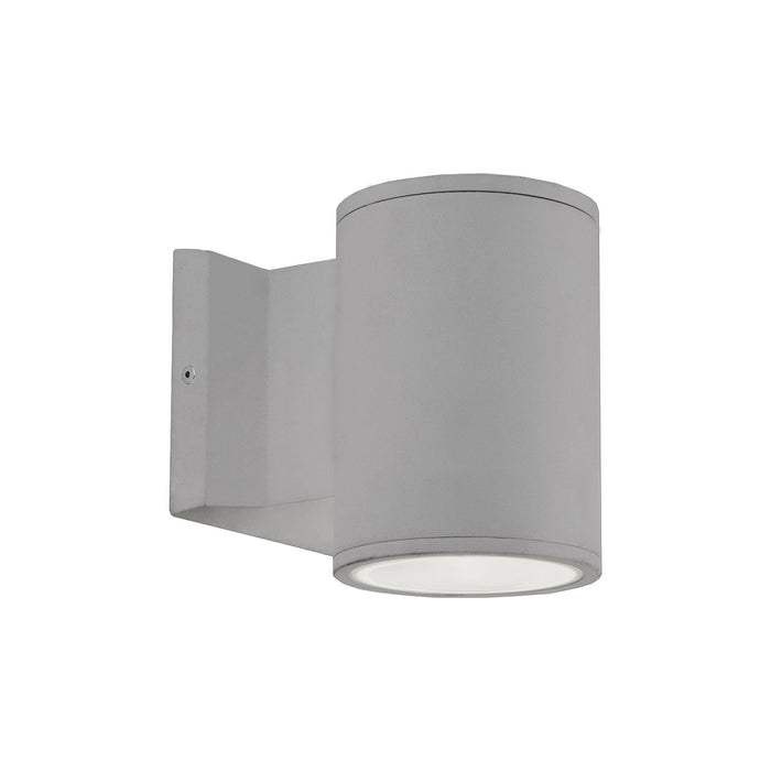 Nordic Outdoor LED Wall Light in Small/Grey.