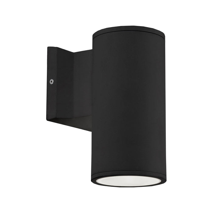 Nordic Outdoor LED Wall Light in Black (Large).