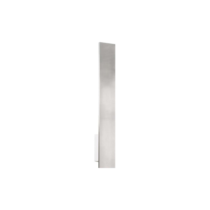 Vesta LED Wall Light in X-Small/Brushed Nickel.