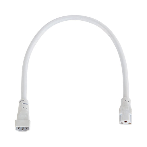 LED Under-Cabinet Flex Connector in White.