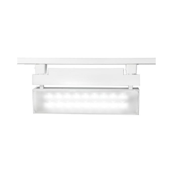 LED42 Wall Wash Track Head in White.