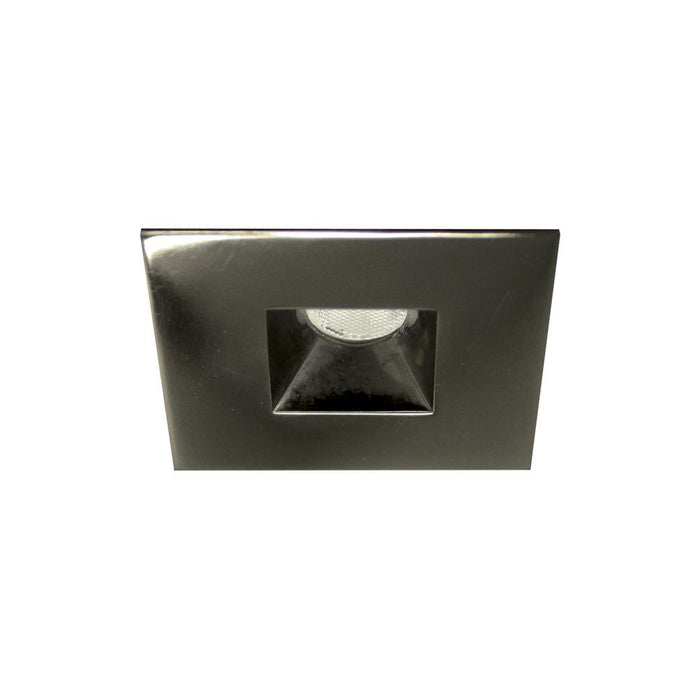 LEDme 1 Inch Square Open Reflector LED Downlight in Gun Metal.