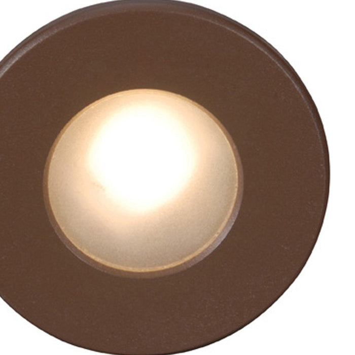 LEDme Full Round LED Step and Wall Light in Detail.