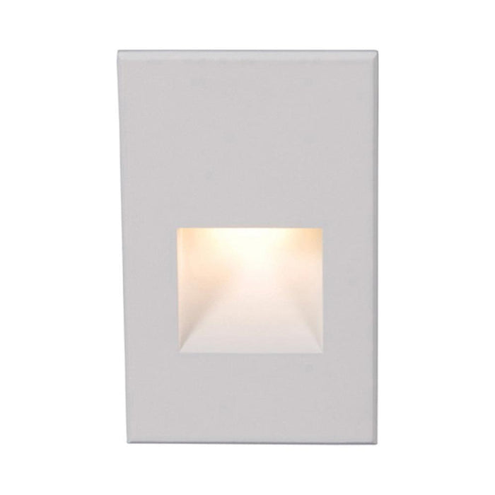 LEDme Vertical LED Step and Wall Light in White/White.