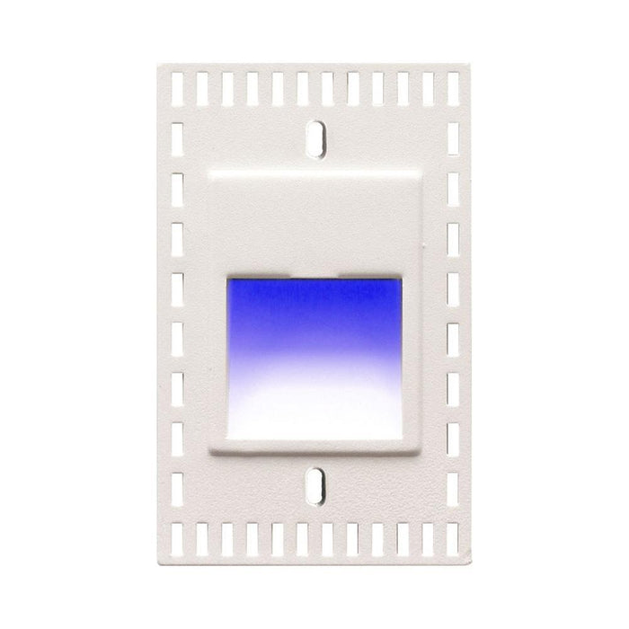 LEDme Vertical LED Trimless Step and Wall Light in Blue.