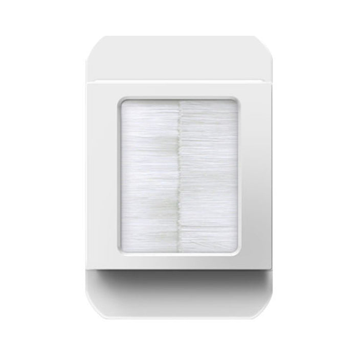 adorne® In-Wall Cable Access Port in White.