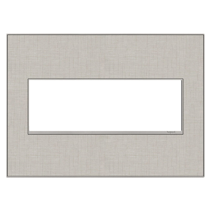 adorne® Real Materials Wall Plate in True Linen (3-Gang).