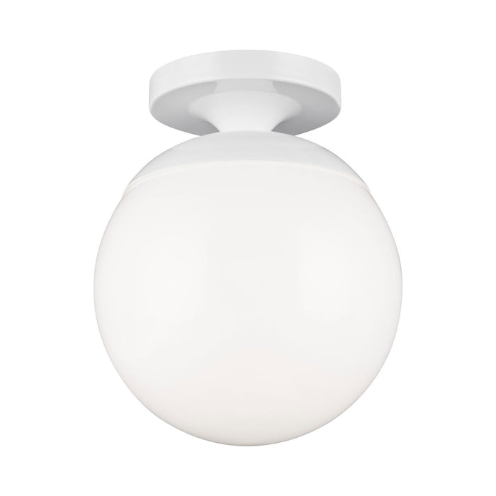 Leo Ceiling / Wall Light in Smooth White/White.