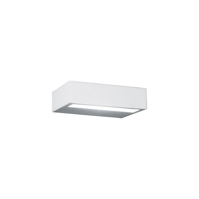 Alias LED Wall Light in White (Small).