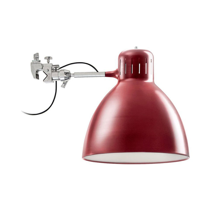 JJ Big Grip LED Outdoor Wall Light in Amaranth Red.