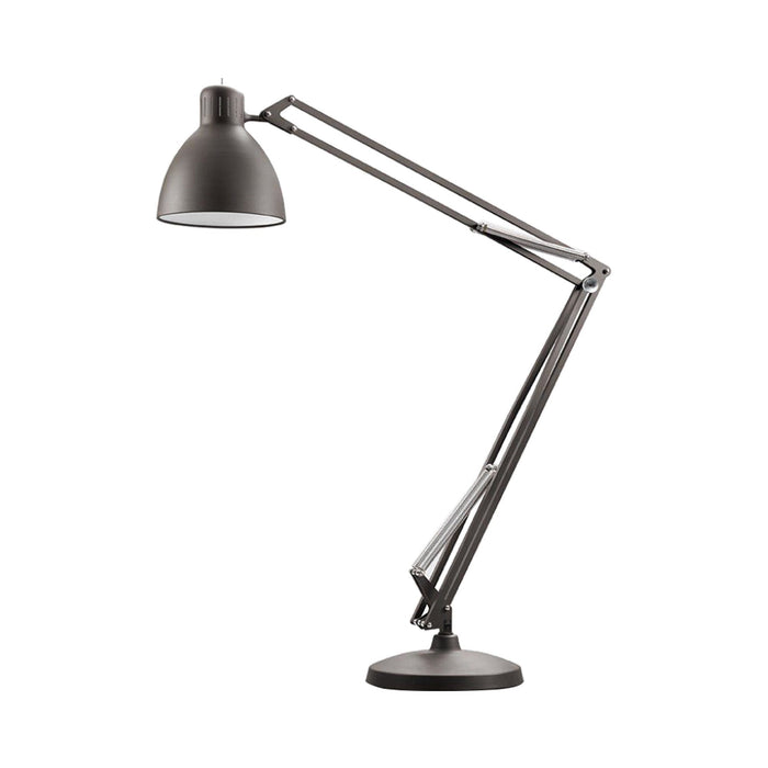 JJ Big LED Outdoor Floor Lamp in Sable Gray.