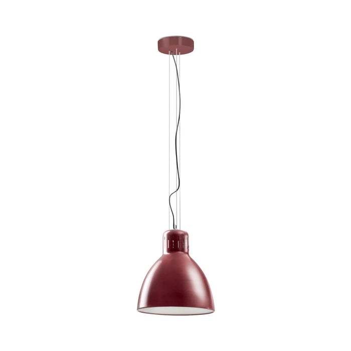 JJ Great LED Pendant Light in Amaranth Red/Small.