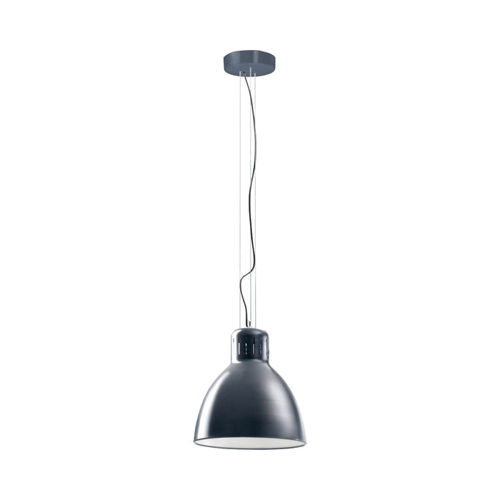 JJ Great LED Pendant Light in Mica Blue/Small.