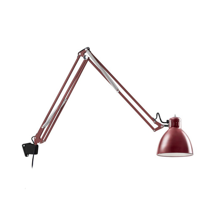 JJ LED Wall Light in Amaranth Red/Black (Small).
