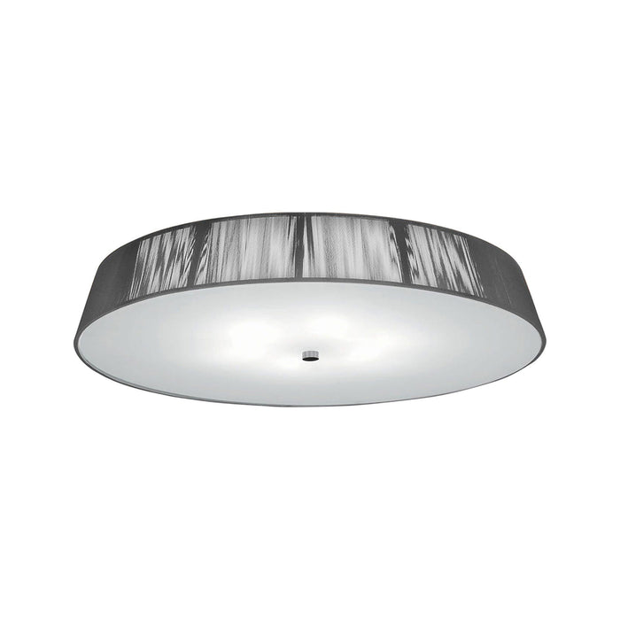 Lilith Flush Mount Ceiling Light in Silver (4-Light).