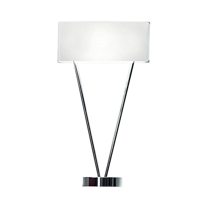 Vittoria Table Lamp in Satin White.