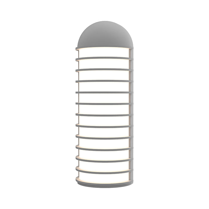 Lighthouse™ Outdoor LED Wall Light in Textured Gray/Medium.