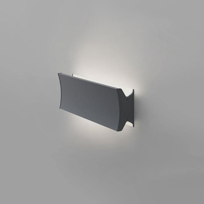 Lineacurve LED Dual Ceiling/Wall Light in Anthracite Grey (Small).