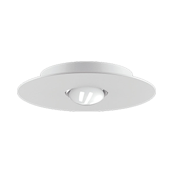Bugia LED Flush Mount Ceiling Light in White.