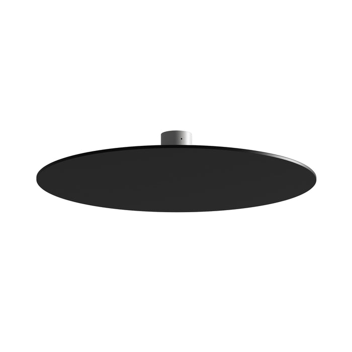 Puzzle Mega Round LED Ceiling Wall Light in Matte Black (Large).