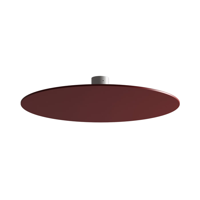 Puzzle Mega Round LED Ceiling Wall Light in Red (Large).
