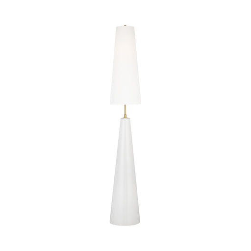 Lorne LED Floor Lamp in White.