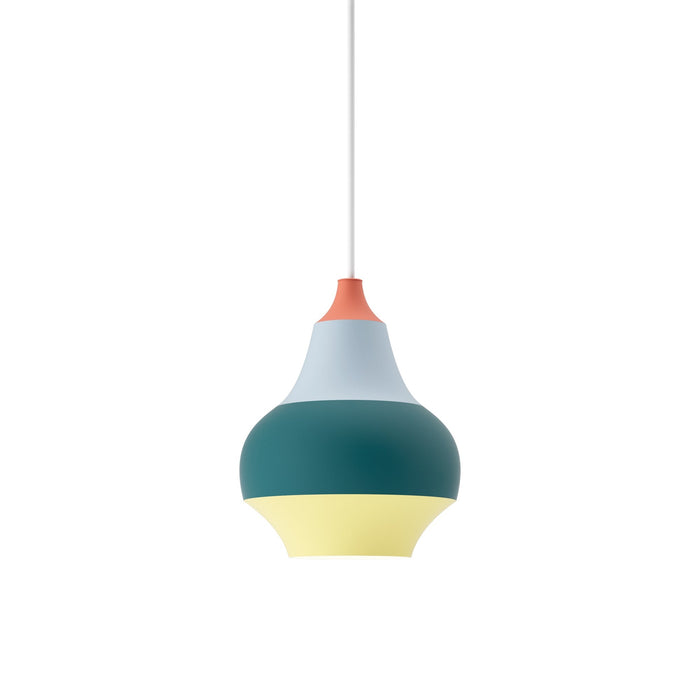 Cirque Pendant Light in Red (Small).