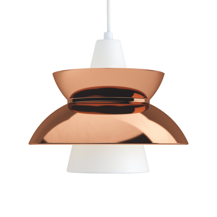 Doo-Wop Pendant Light in Copper.