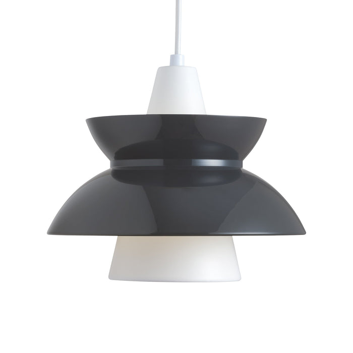 Doo-Wop Pendant Light in Dark Grey.