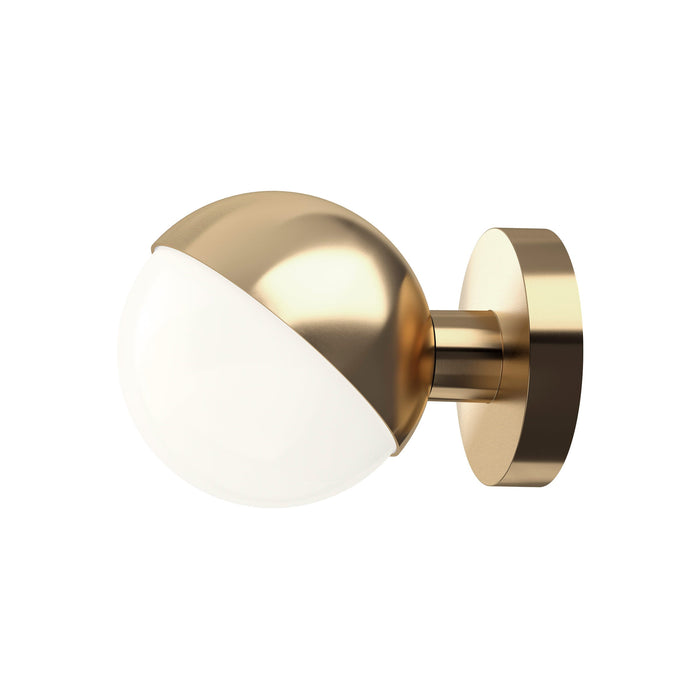 VL Studio Wall Light in Lacquered brass.