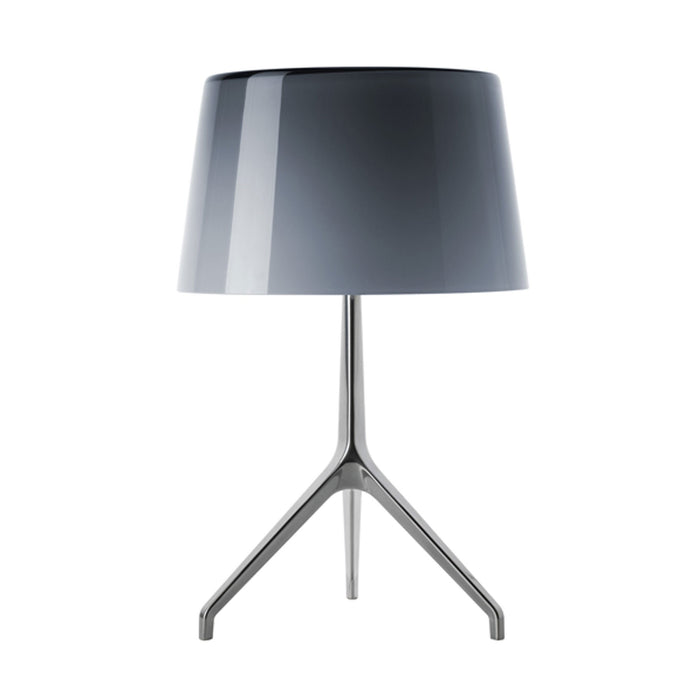 Lumiere XX Table Lamp in Aluminum/Grey/Large.