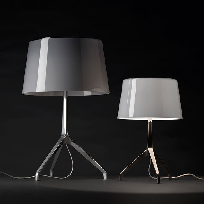 Lumiere 30th Table Lamp in small and large.