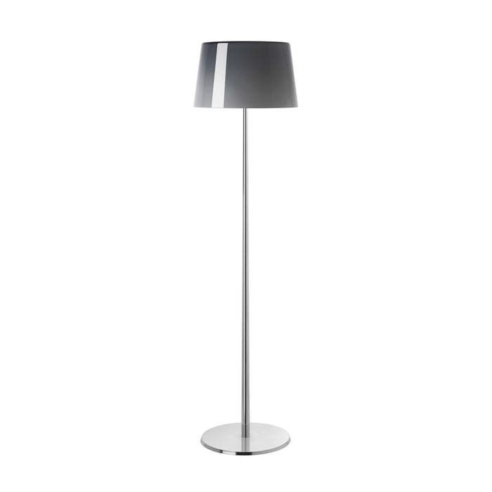 Lumiere XXL Floor Lamp in Aluminum/Grey.