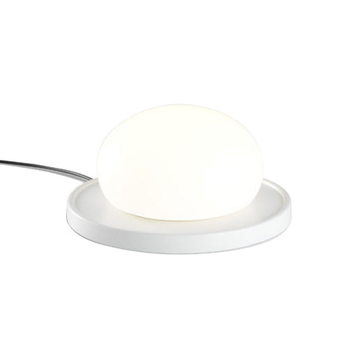 Bolita LED Table Lamp in White.