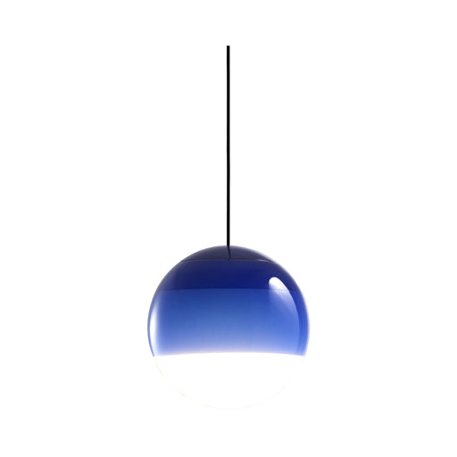 Dipping Light LED Pendant Light in Blue/Small/Non-Dimming.