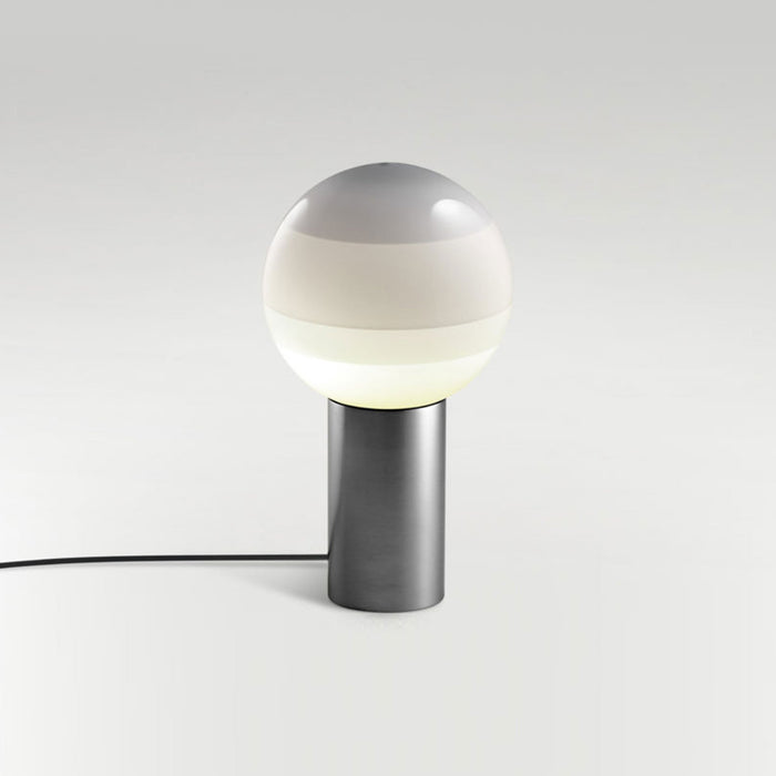 Dipping Light LED Table Lamp in Off White/Graphite/Small.