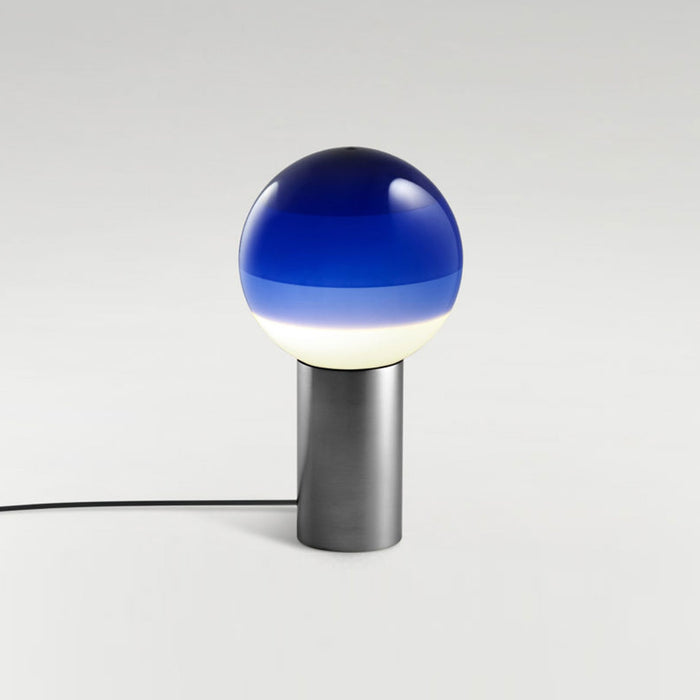 Dipping Light LED Table Lamp in Blue/Graphite/Small.