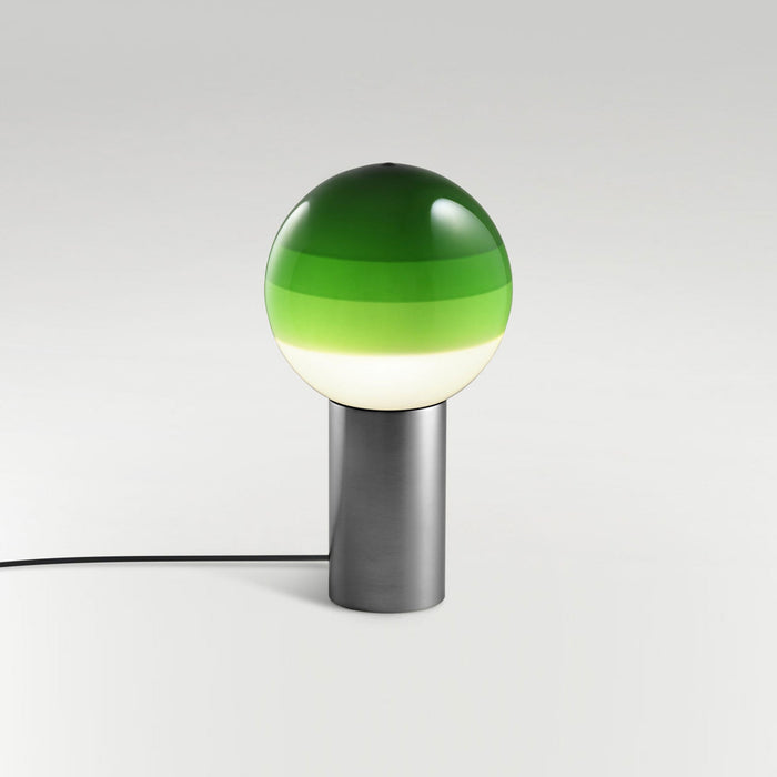 Dipping Light LED Table Lamp in Green/Graphite/Small.