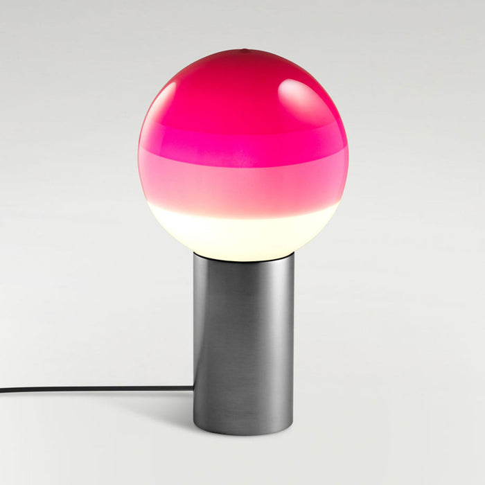 Dipping Light LED Table Lamp in Pink/Graphite/Large.