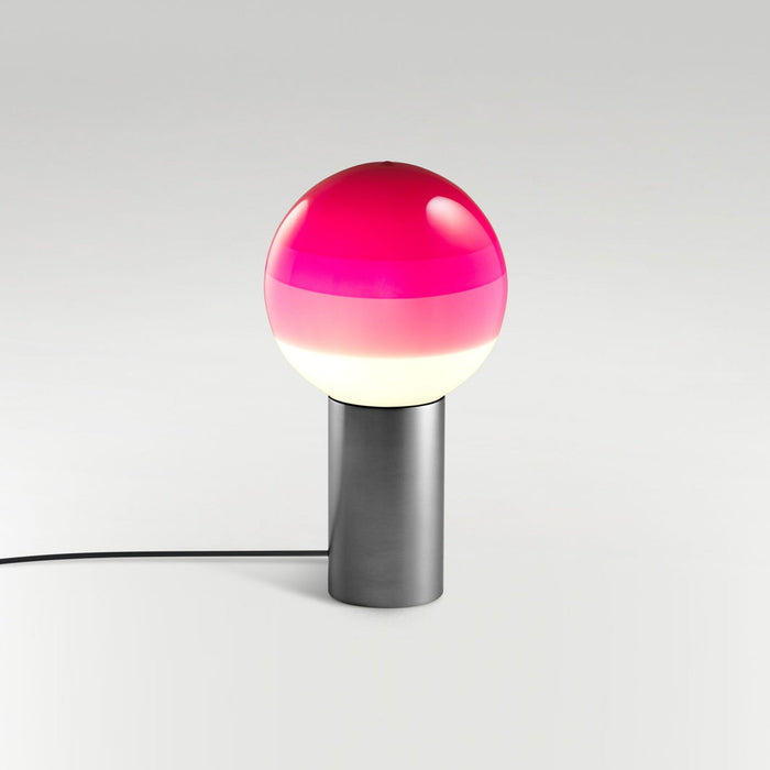 Dipping Light LED Table Lamp in Pink/Graphite/Small.