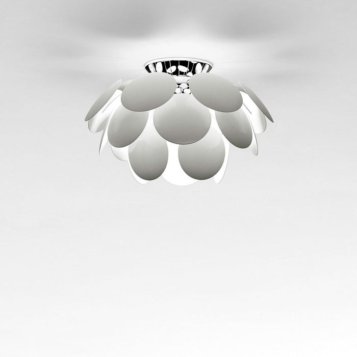 Discoco LED Ceiling Light in White/Small.