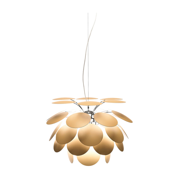 Discoco Pendant Light in Matte Beige/Large.