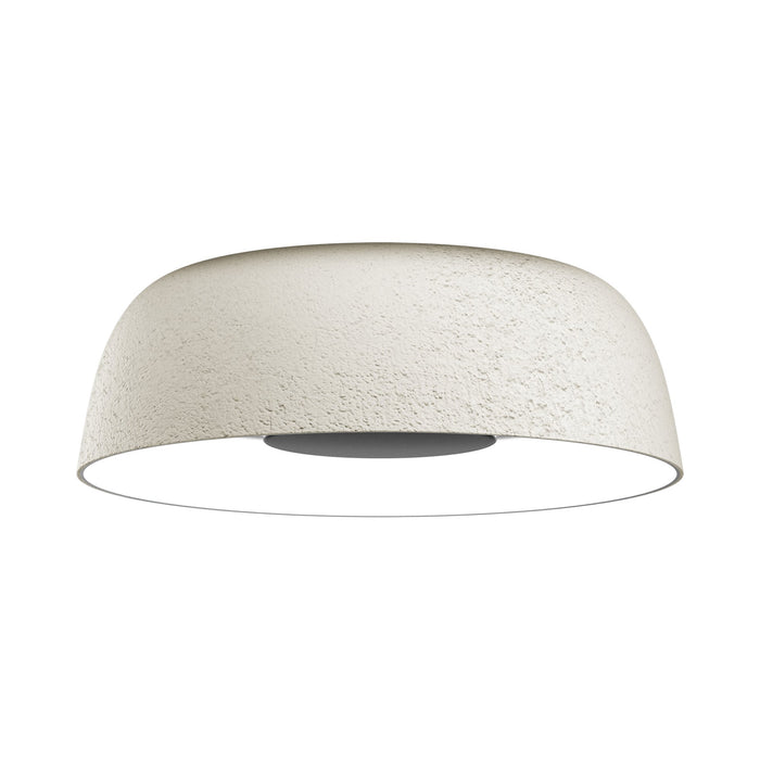 Djembe C 65 LED Flush Mount Ceiling Light in White/Small.