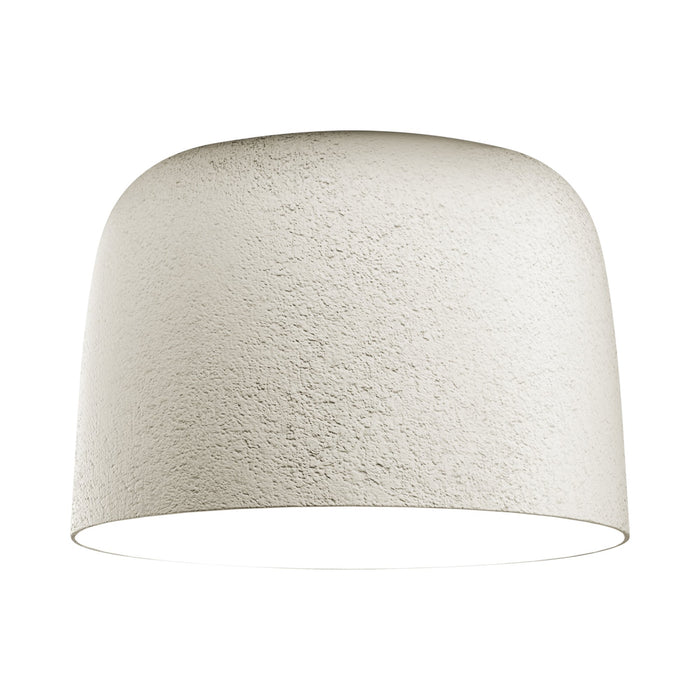 Djembe C 65 LED Flush Mount Ceiling Light in White/Large.